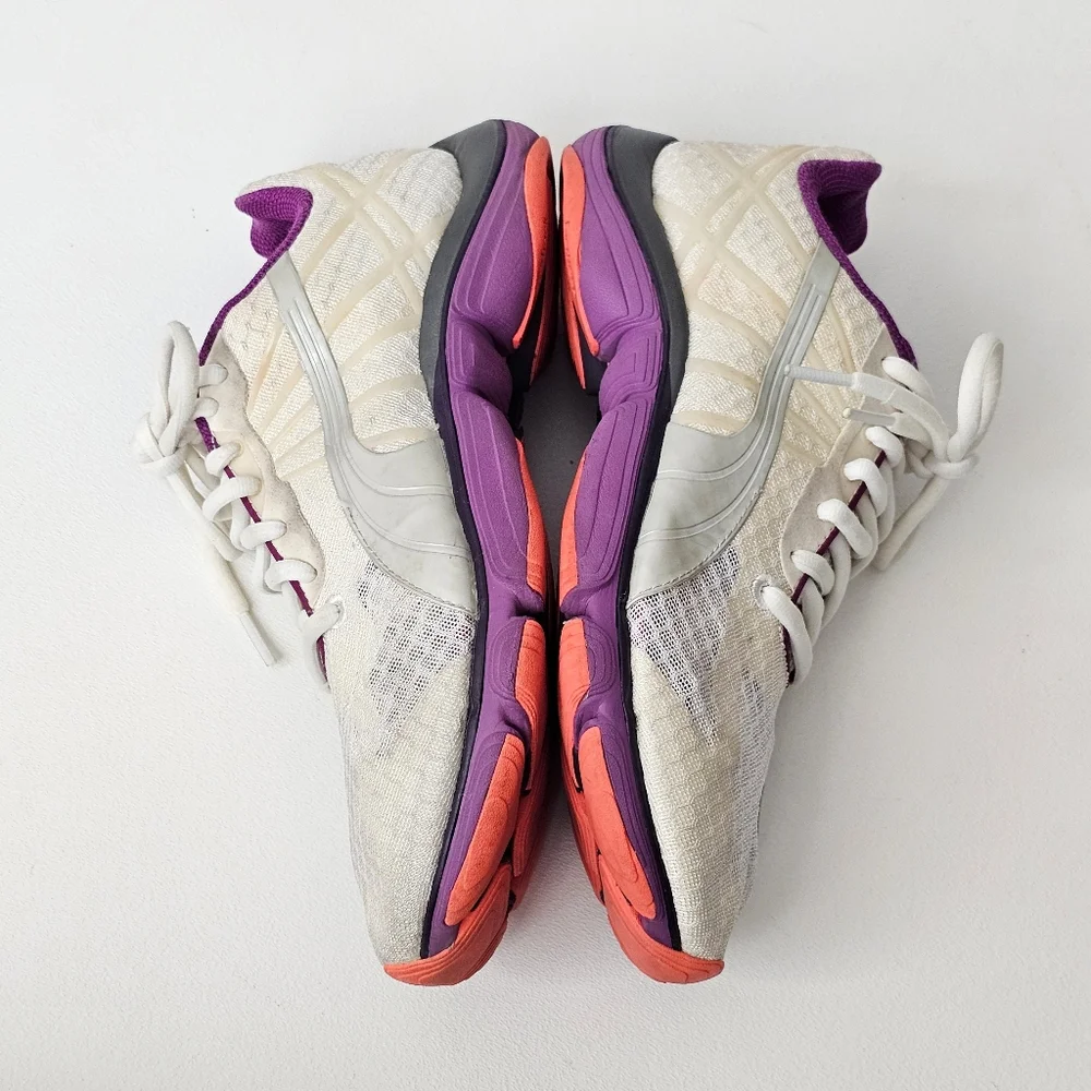 Puma Complete Running Shoes Women 7.5 Ortholite Purple Orange Sneakers